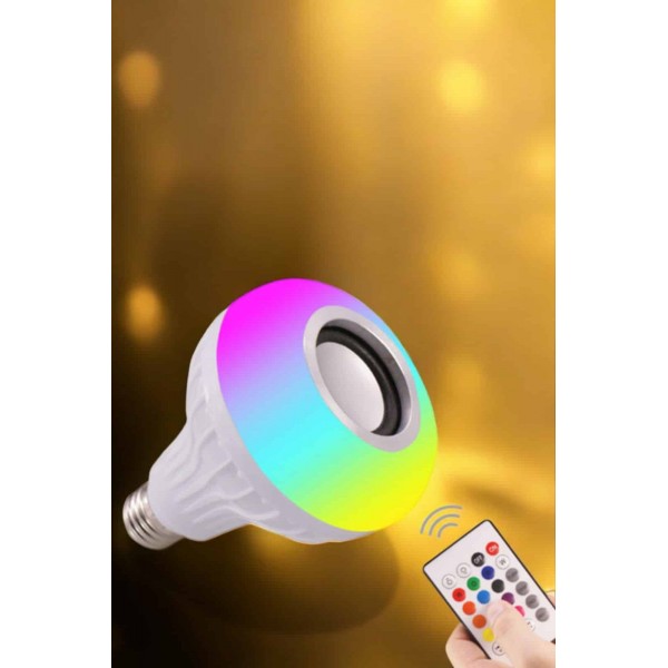 Lamba Led Hoparlör Dayanıklı ve Uzun Ömürlü Bluetooth Hoparlör