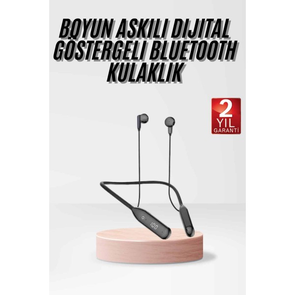 Bluetooth Kulaklık Kablolu Android ve İOS Uyumlu ANC Özellikli 100 saat sarj