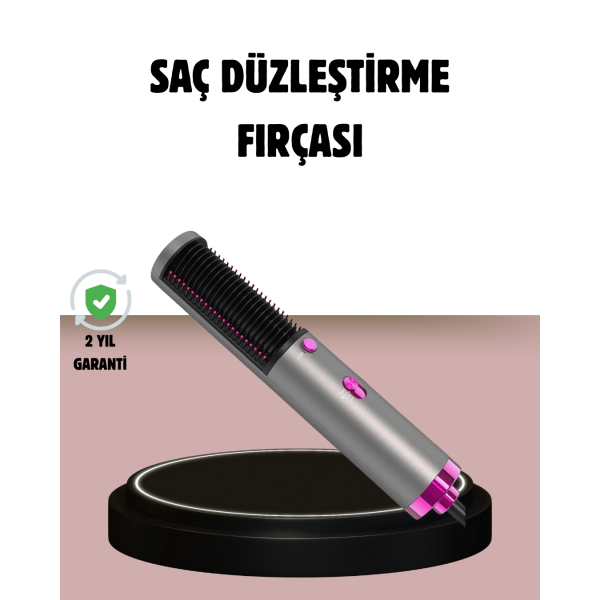 Sıcak Hava Fırçası – Saç Kurutma, Düzleştirme ve Şekillendirme