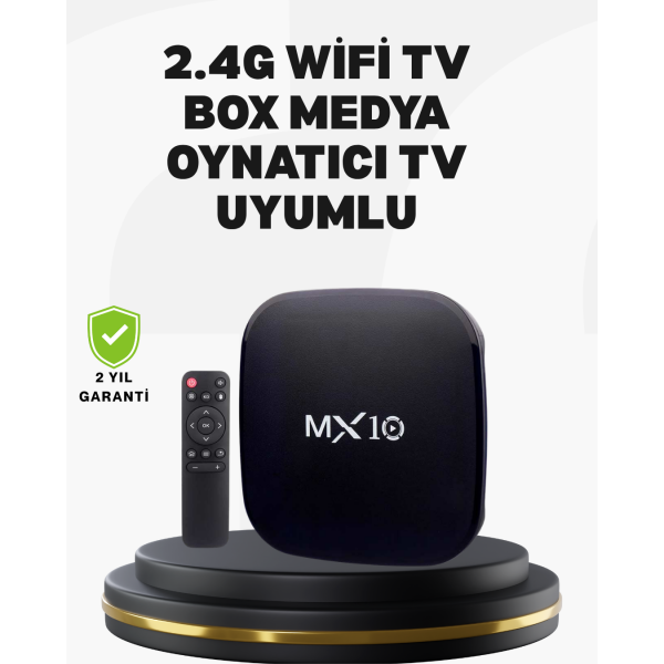 Android Tabanlı Akıllı Medya Oynatıcı – 4 Çekirdekli İşlemci, Ekran Yansıtmalı