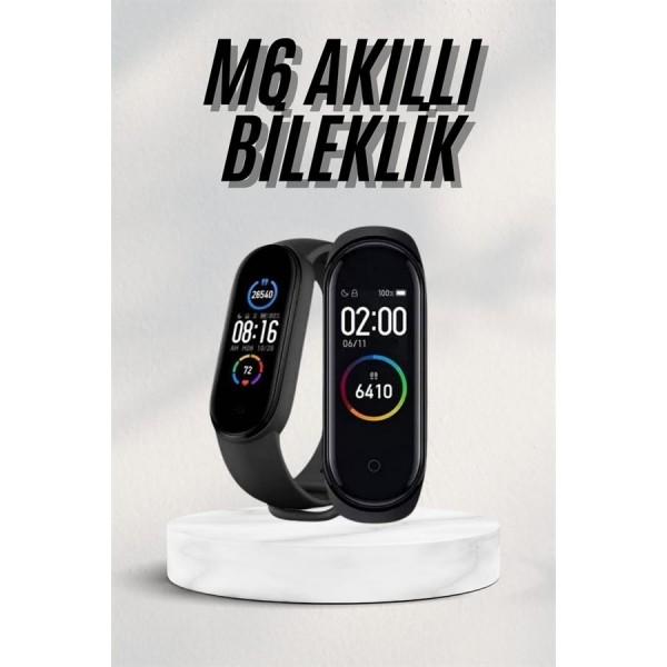 Akıllı Bileklik Android ve İOS Uyumlu Bildirim ve Çağrı Görme Spor Takibi