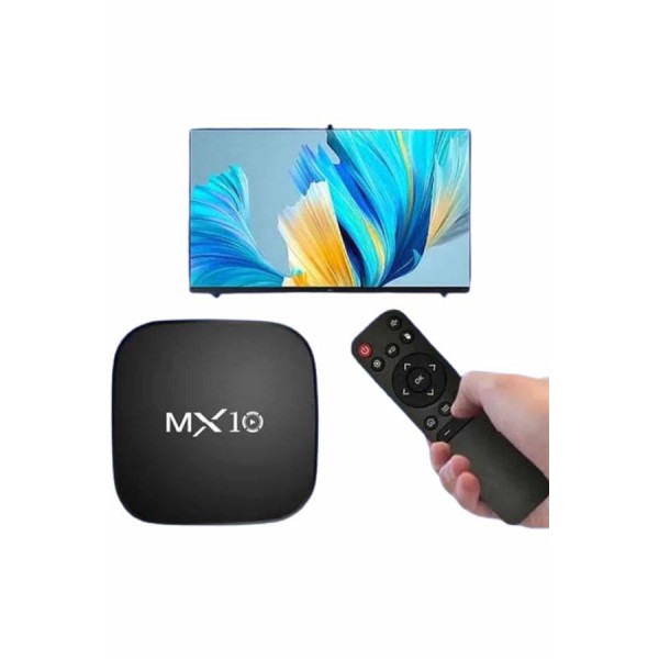 Akıllı TV kutusu Mx Box Android 7.1 TV kutusu 2.4G Wifi