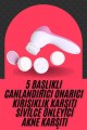 Cilt Temizleme ve Masaj Aleti 5 Başlıklı Akne ve Sivilce Önleyici