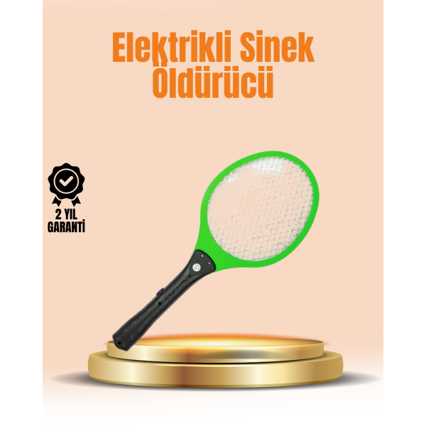 Elektrikli Sinek Raketi | Yüksek Voltajlı, Güvenli ve Taşınabilir