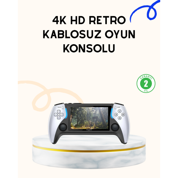 1000 Oyun Yüklü HDMI Çıkışlı Retro Oyun Konsolu