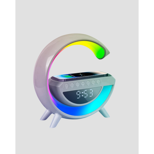 15W Hızlı Şarj Destekli LED Atmosfer Işığı ve Alarm Fonksiyonlu Lamba