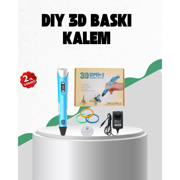 Profesyonel ve Hobi İçin 3D Modelleme Kalemi