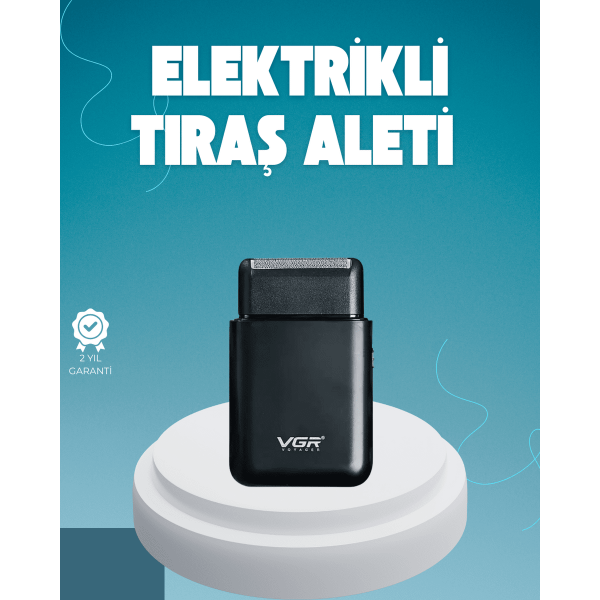 Taşınabilir Mini Elektrikli Tıraş Makinesi | Sessiz ve Güçlü Motor
