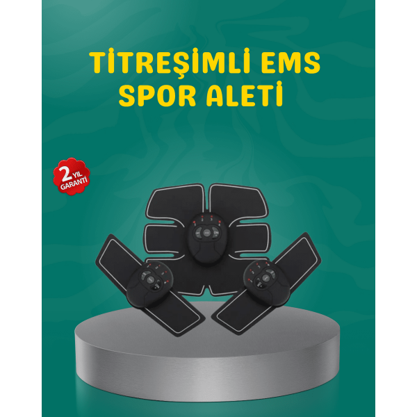 EMS Titreşimli Spor Cihazı Kas Geliştirme ve Yağ Yakma 2025 Seri Orijinal