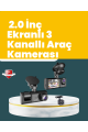 Full HD Çift Yönlü Araç Kamerası Hareket Algılama Döngüsel Kayıt