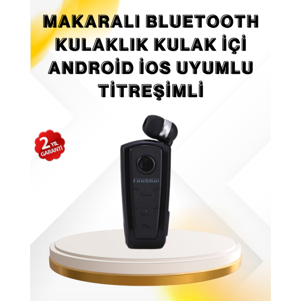 Gürültü Önleyici Fineblue F910 Bluetooth Kulaklık Klipsli Model