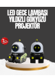 Çocuk Odası İçin Müzikli ve Işıklı Robot Projektör