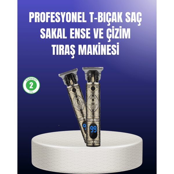Erkek Bakım İçin Profesyonel Şarjlı Tıraş Makinesi