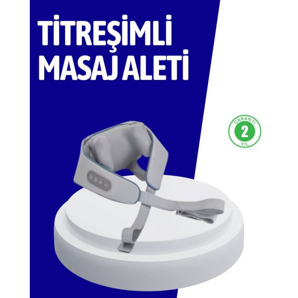 PU Deri Taşınabilir Masaj Aleti | Çok Bölgeli Kullanım