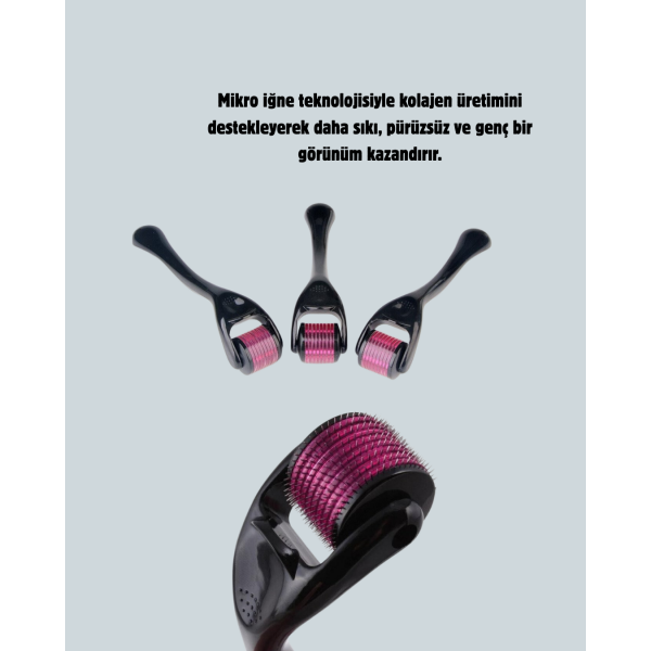 Dermaroller 1 mm Yara ve Yanık İzleri İçin Etkili Çözüm