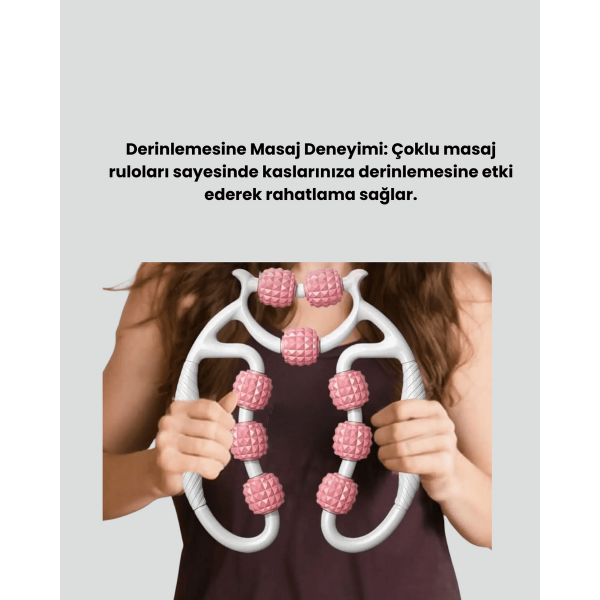 Ergonomik Kas Gevşetici Masaj Halkası Taşınabilir