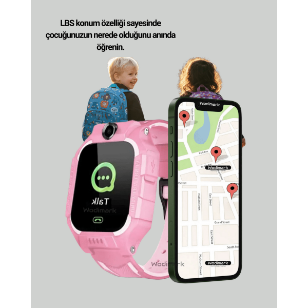 S10 Akıllı Saat Pembe