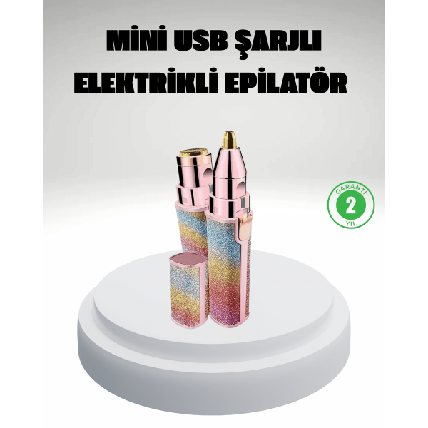 Şarjlı Mini Yüz ve Kaş Epilatörü – Ağrısız ve Hassas Temizlik