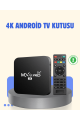 4K Android TV Box – 2GB RAM 16GB ROM, Hızlı Wi-Fi Bağlantılı Akıllı Medya Kutusu