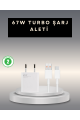 67 Watt Type C Şarj Adaptörü Poco X3 X4 X5 Pro Uyumlu