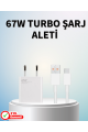 67 Watt Güçlü Şarj Aleti Samsung S23 Ultra S24 Uyumlu