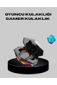Bluetooth 5.0 Kablosuz Kulaklık LED Işıklı Silikonlu Tasarımlı