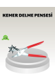 6 Başlıklı Kemer Delme Pense Paslanmaz Çelik Çok Amaçlı