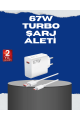 67 Watt Turbo Charge Başlık Vivo Y20 Y35 Y55 Uyumlu