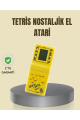 Taşınabilir Tetris Oyunu El Konsolu – Dayanıklı Plastik, Pil ile Çalışan Retro Oyun Aleti