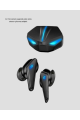 Oyuncu Bluetooth Kulaklık Tam Kablosuz Stereo LED Işıklı