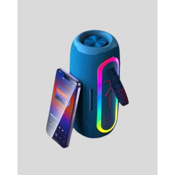 Taşınabilir Mini Bluetooth Hoparlör Güçlü Ses ve Şık Kırmızı Tasarım