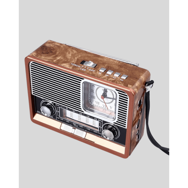 Nostaljik Radyo – Şık Dekoratif Tasarım ve Güvenli 2 Yıl Garanti
