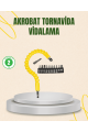 12 Parça Akrobat Vidalama Uç Seti Esnek Dar Alan Kullanım