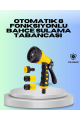 Ayarlanabilir Basınçlı 8 Modlu Bahçe Sulama Tabancası Hortum Aparatı