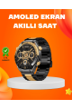 Amoled Akıllı Saat IP67 Su Geçirmez 3 Bileklikli Sağlık Takipli