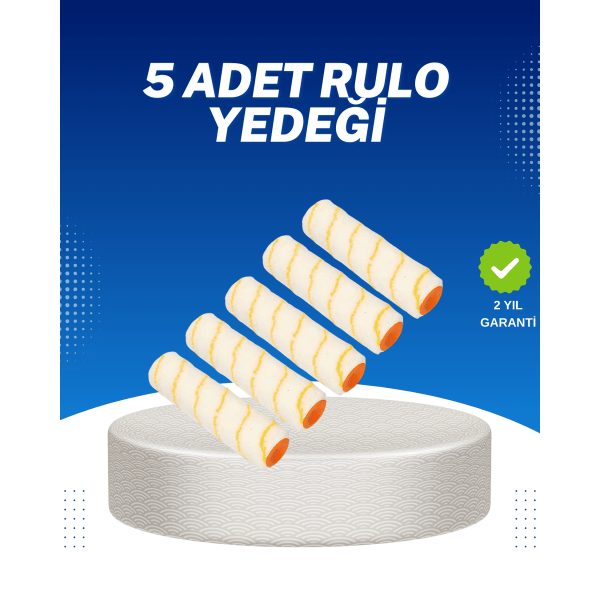 5’li Emülsiyon Boya Rulosu Duvar ve Tavan Uygulamasına Uygun
