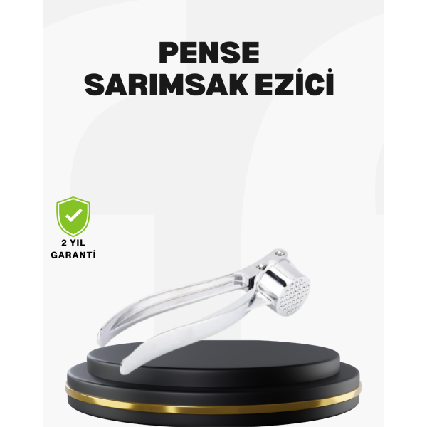 Profesyonel Sarımsak Ezici Sağlam Yapı ve Rahat Kavrama