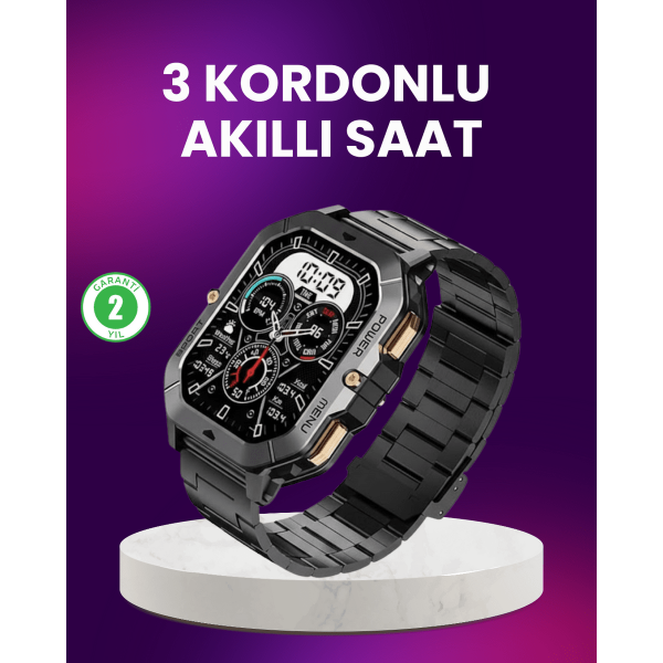 Bildirim ve Spor Takipli Akıllı Saat