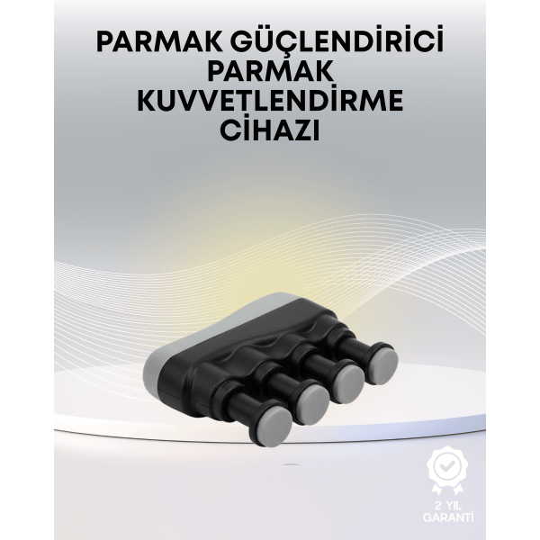 Ergonomik Parmak Egzersiz Aleti El ve Bilek Güçlendirici