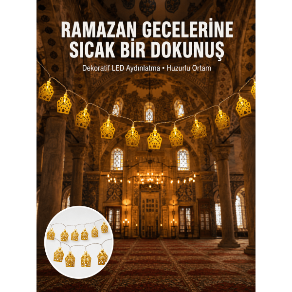 Cami Ramazan Led Işık