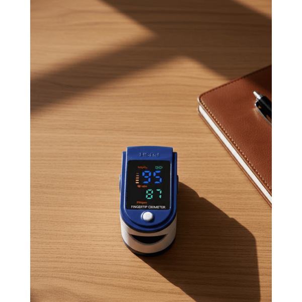 Parmak Tipi Pulse Oksimetre Hassas Ölçüm Taşınabilir Sağlık Cihazı