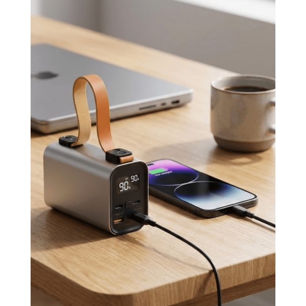 50000mAh Yüksek Kapasiteli Power Bank Çoklu Çıkışlı Fast Charge