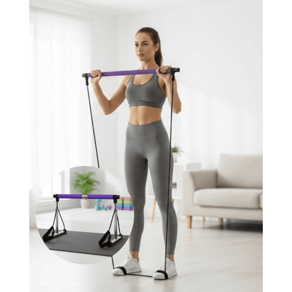 Pilates Bar Egzersiz Aleti Bilek Destekli Çok Yönlü Kullanım