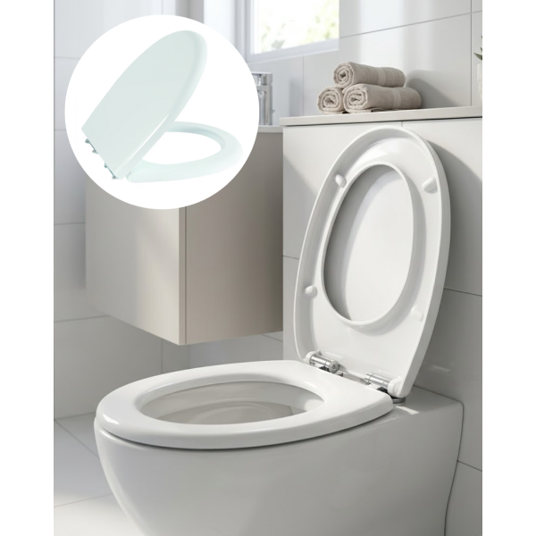 Universal Klozet Kapağı Kolay Montaj Kaydırmaz Alt Ped Dayanıklı Banyo Aksesuarı