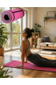 10 mm Fitness Yoga Matı Kaymaz Yüzey Çift Taraflı Kullanım Dayanıklı Eva Malzeme