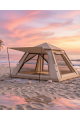 Büyük Aile Kamp Çadırı 240x240x160 cm Gölgelikli 6 Kişilik Outdoor Çadır