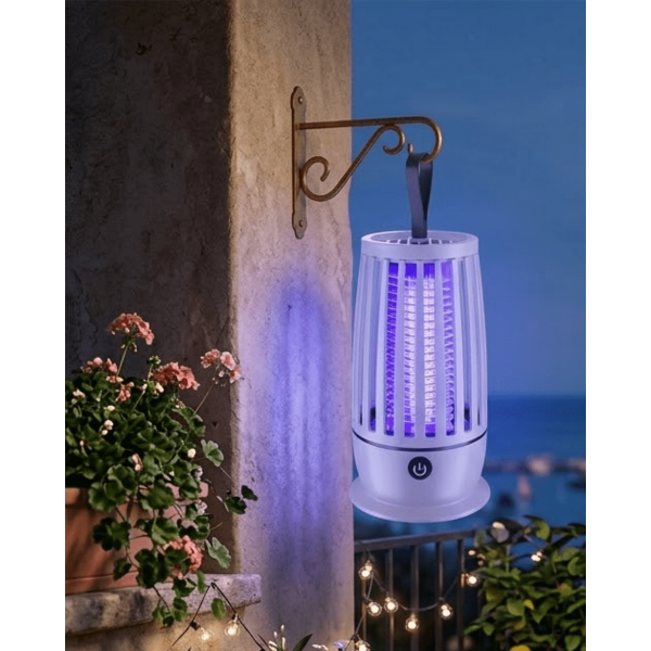 UV Işıklı Elektrikli Böcek Öldürücü Lamba Gece Lambalı Sessiz ve Güvenli Kullanım