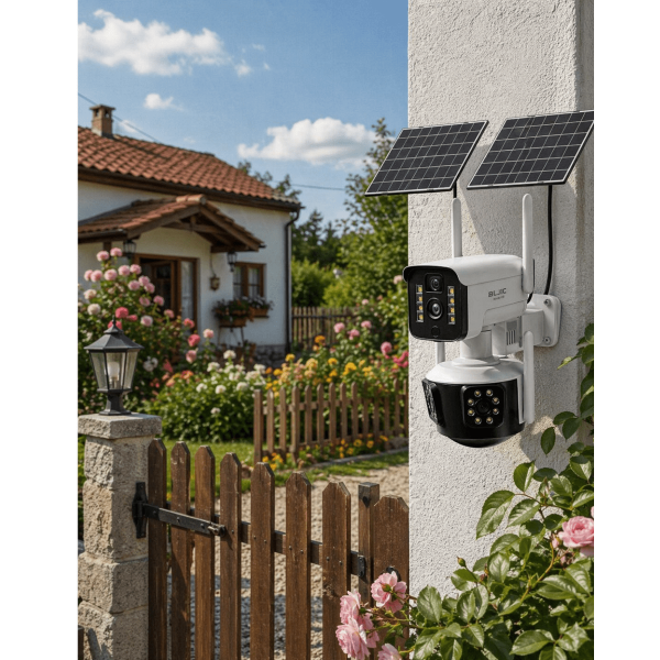 Güneş Enerjili Arsa Kamerası 4G SIM Kartlı Gece Görüşlü Solar Kamera 2 Yıl Garantili