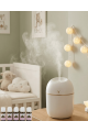Kompakt Mini Hava Nemlendirici 5 Esans Hediyeli LED Işıklı USB Aromaterapi Cihazı